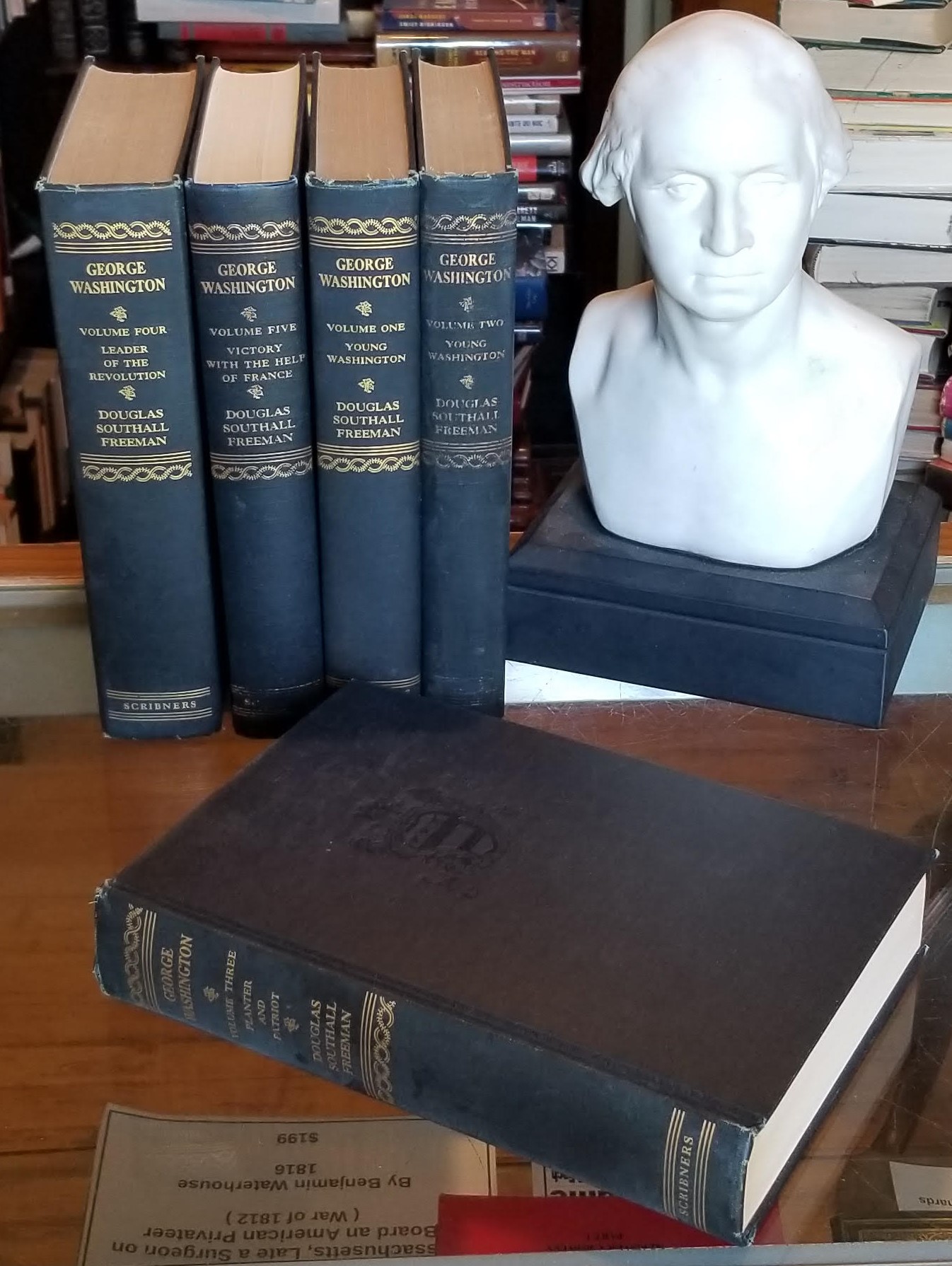 Image for George Washington A Biography  5 Volumes