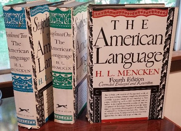 Image for The American Language - 3 Volume Set: The American Language, Supplement One, Supplement Two