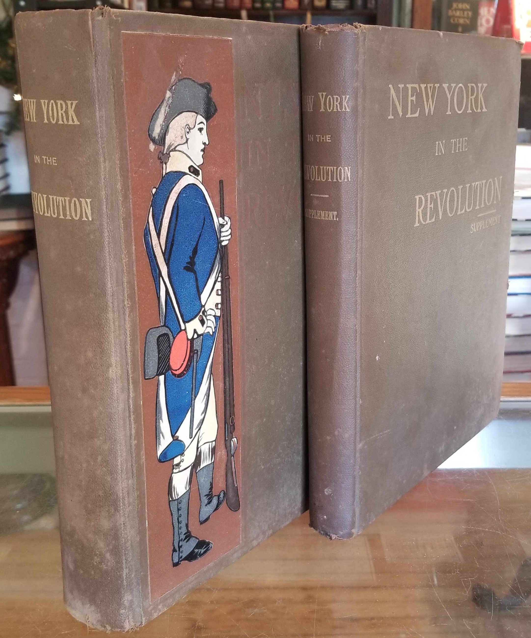 Image for New York in the Revolution as Colony And State. A Compilation of Documents and Records from the Office of the State Comptroller. 2 Volumes