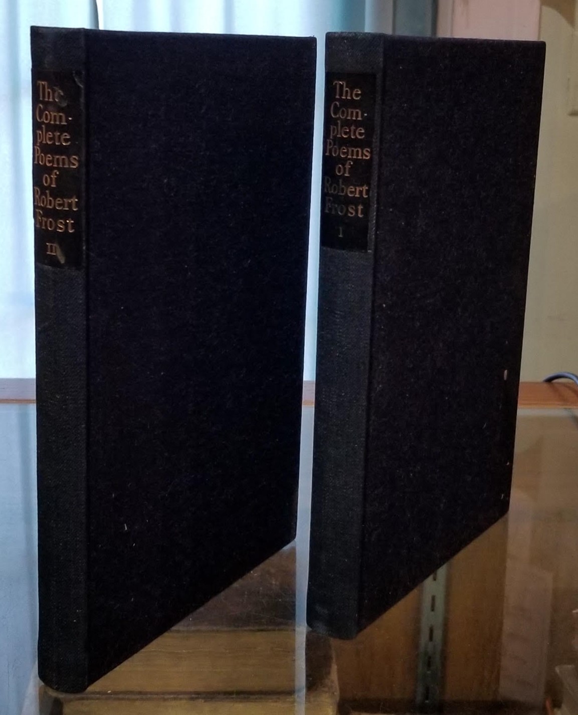 The Complete Poems of Robert Frost. With a Preface by the Author, an Appreciation by Louis Untermeyer, and Wood-Engravings by Thomas A. Nason. Signed by Robert Frost