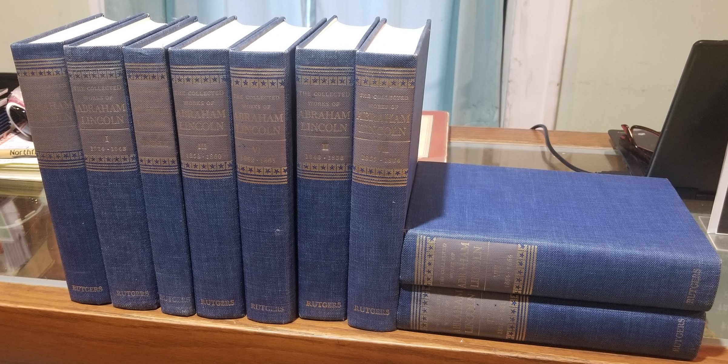 Collected Works of Abraham Lincoln: The Abraham Lincoln Association Springfield, Illinois. 9 Vols.